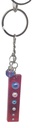 Pretty Beaded Pendant Keychain