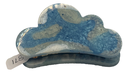 Blue & White Cloud Hair Clip