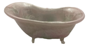 Soft Pink & Green Bathtub Soap Dish