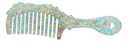 Sparkling Blue Ice Glitter Hair Comb