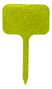 Lemon Yellow Glitter Sign Plant Stake