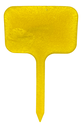 Yellow Sign Plant Stake