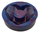 Blues & Purples Geometric Heart Planter
