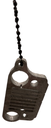 Chrome Jeep Grill Keychain