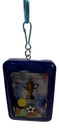 Blue Sports-themed Digital Game Shaker Keychain