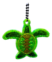 Green & Gold Sea Turtle Keychain
