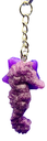 Purple Sea Horse Keychain