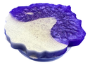 Purple & Cream Geode Phone Grip