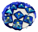 Square Beads on Clear Geode Phone Grip
