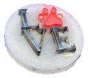 Soft Blue Pet Love Phone Grip