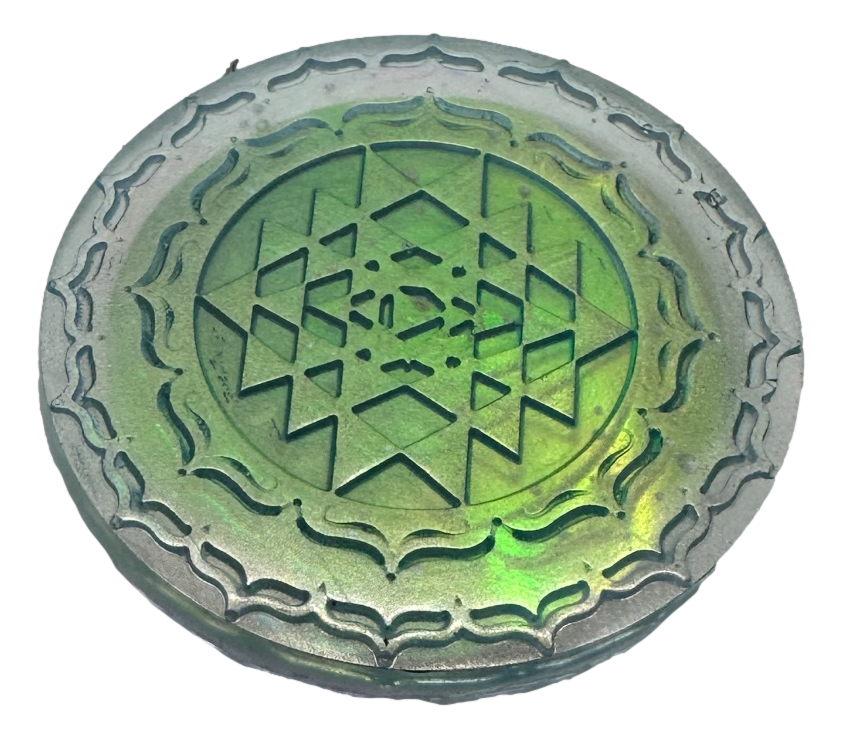 Soft Green Yoga Phone Pop