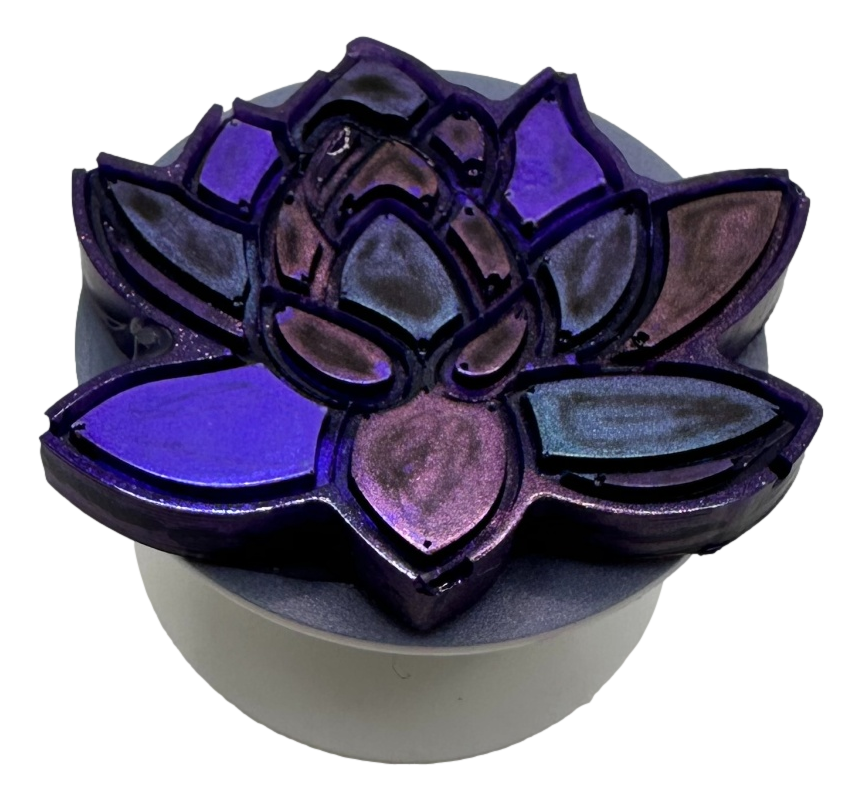 Multi-Purple Lotus Phone Pop