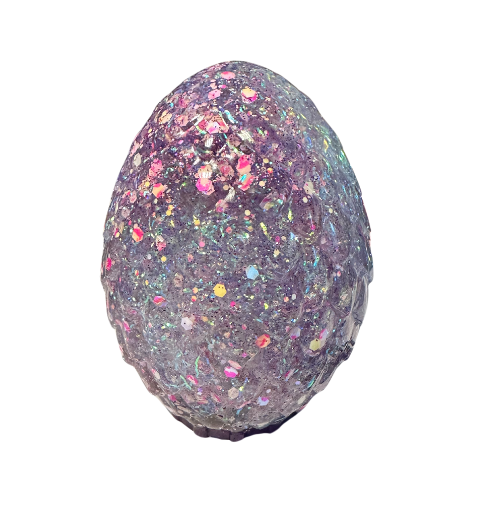 Enchanted Glitter Dragon Egg