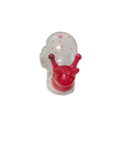RubyGlo Resin Snail