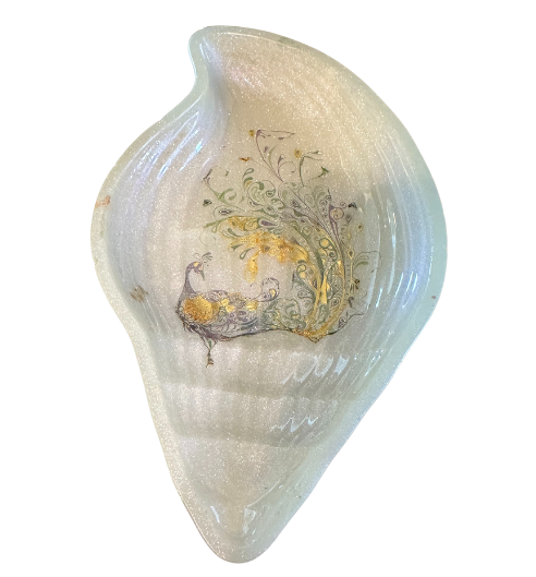Shell of Splendor - Resin Trinket Tray