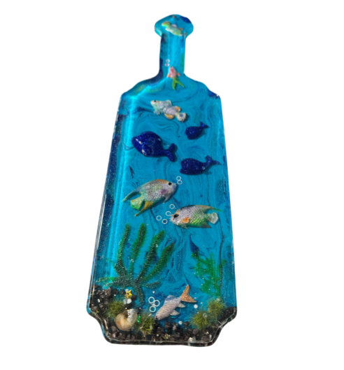 Underwater Scene Paddle for Hanging