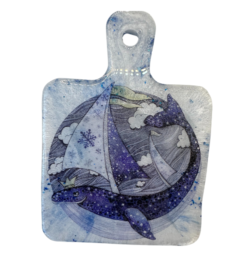 Whimsical Whale Tray