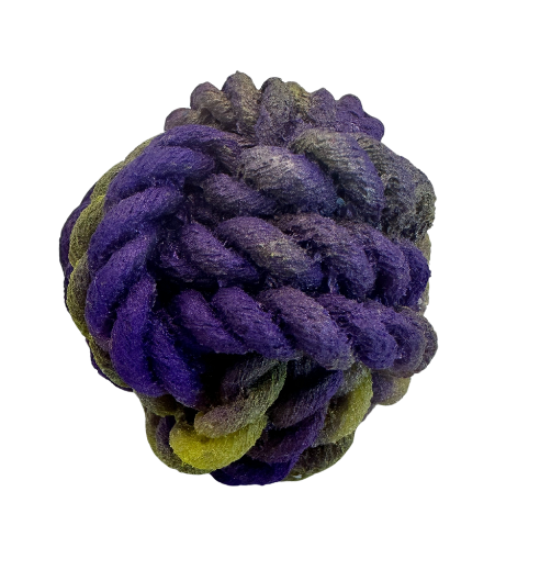 Purple Fisher's Delight Resin Rope Ball