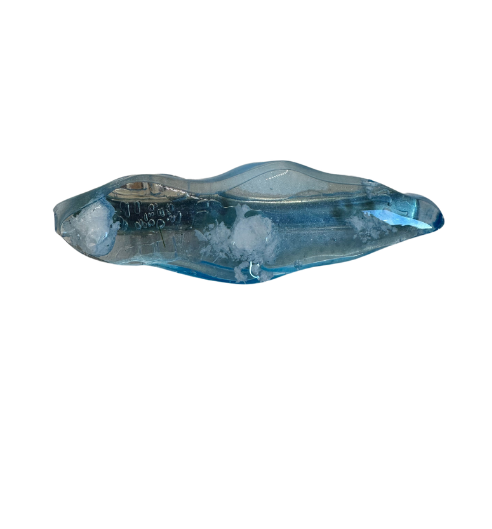 Transparent Blue Sky Hair Clip
