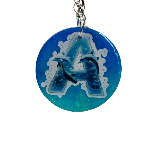 Rainbow Paw Pal Initial Keychain (copy)