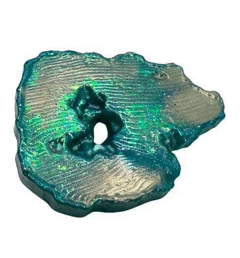 Rich Resin Geode-shaped Hair Clip (copy)