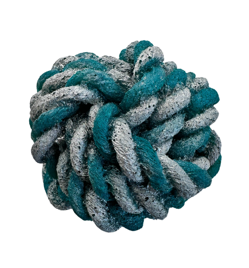 Knots of Joy Blue & Yellow Resin Monkey Knot (copy)