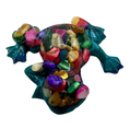Whimsical Warty Wonder Resin Frog