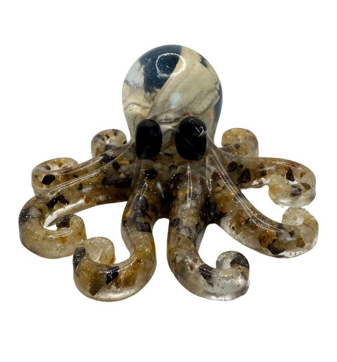 Tentacled Treasures Resin Octopus