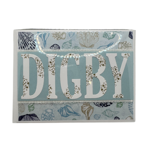 Handmade Note Card - Digby - 4"x5.5"