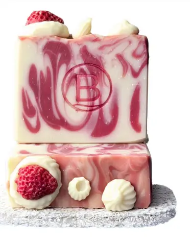Strawberry Artisan Tallow Bar Soap