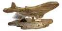 Driftwood Whale with Seaglass & Shells