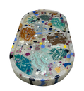 Paint Splatter Resin Trinket Tray 