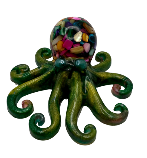 Resin Reef Relic Octopus 