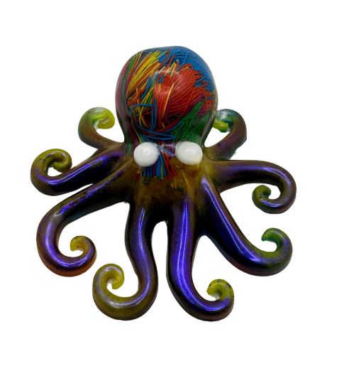 Stringy Splash Monster Resin Octopus
