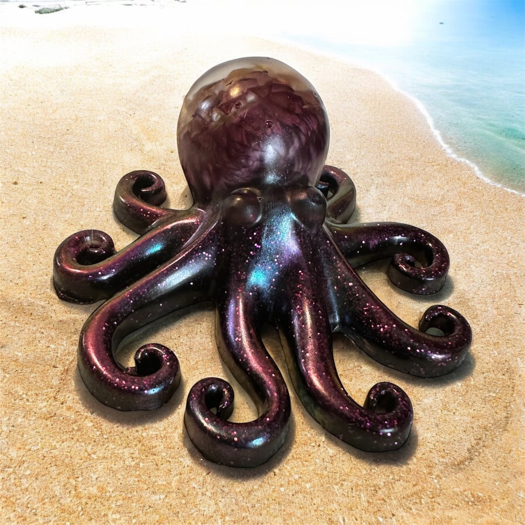 Glittering Tentacle Resin Octopus 