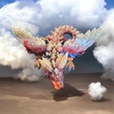 Aurora Winged Guardian Winged Dragon 