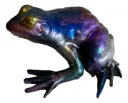 Prismatic Protector Resin Frog