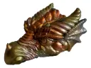 Coppercrest Dragon Guardian - Resin Dragon Head