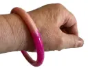 Pink Resin Bangle 