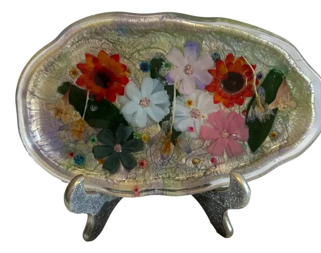 FloraFusion Oval Resin Tray