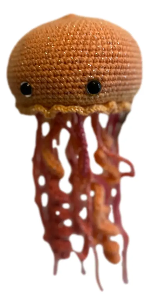 Hand Crocheted Jellyfish