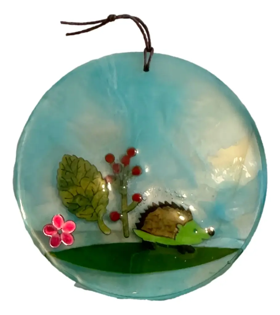 Hanging Round Resin Suncatcher 