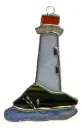 Small Stained Glass Lighthouse w/Mother of Pearl