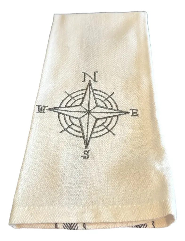 100% Cotton Embroidered Tea Towel
