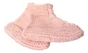 Hand-knitted Boot Slippers