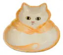 Ceramic Cat-shaped Food Dish