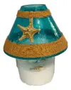 Glass Candle Hurricane Lamp