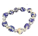 Canadian Lapis (Sodalite) Beaded Bracelet