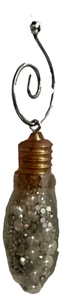 Light Bulb Tree Ornament - Resin