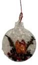Greenery Round Tree Ornament - Resin  
